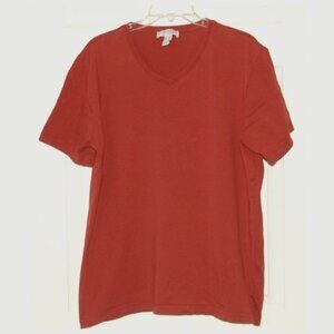 Forever 21 Pumpkin Cotton Tee Women Size XL (Bust: 46")